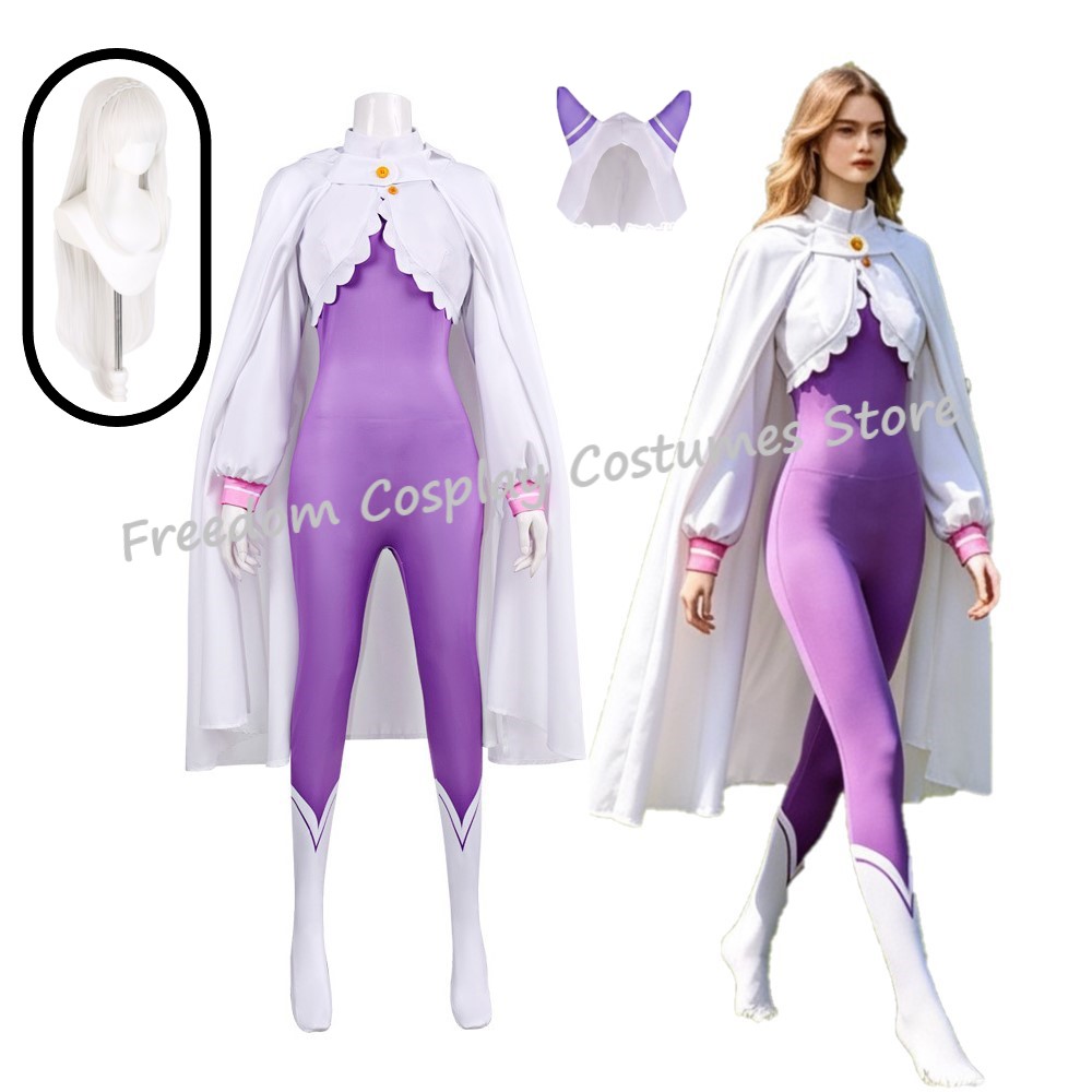 Anime Cosplay Re Zero - NEW Emilia Rezero Cosplay Costume wig