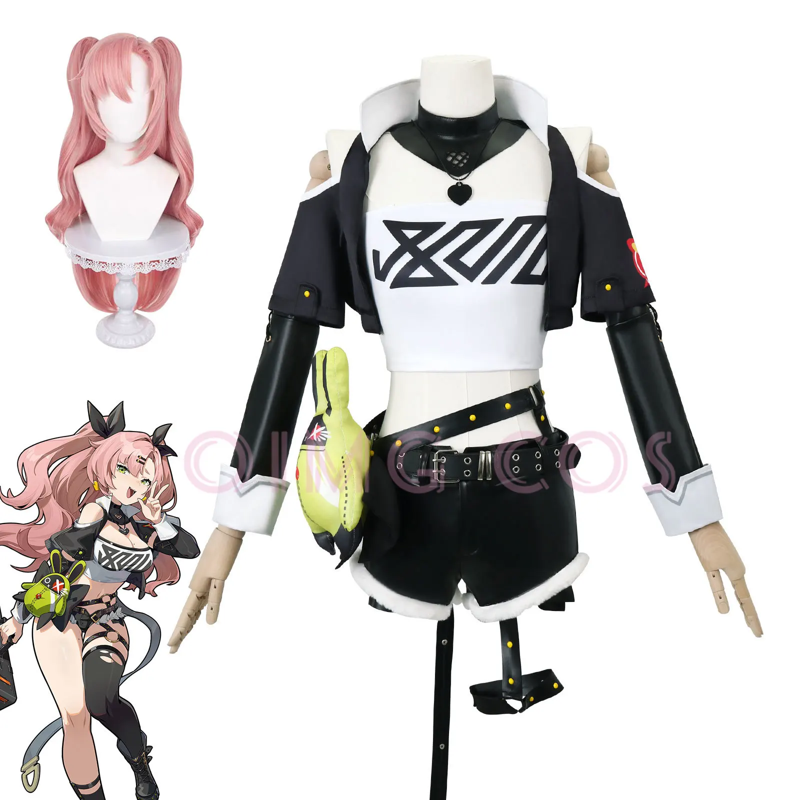 Anime Cosplay Girl Costume - Nicole Demara Zenless Zone Zero Cosplay