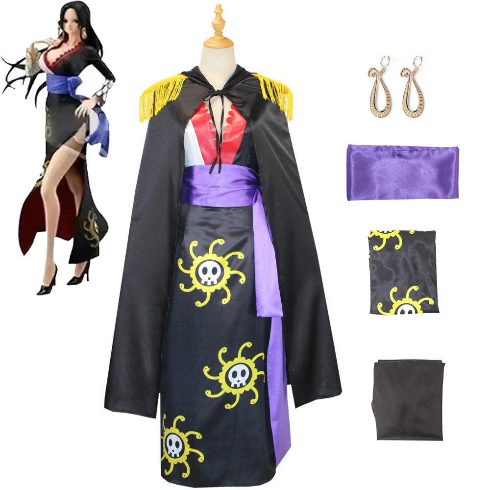 Spy Family Outfit - Anime Boa Hancock Cosplay With Cloak