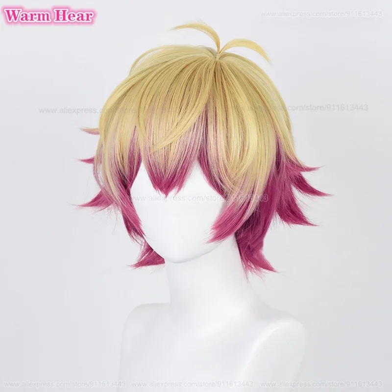 Anime Cosplay Red Hair - d;4'v\6.h/ Alexis Ness Synthetic Short 30cm