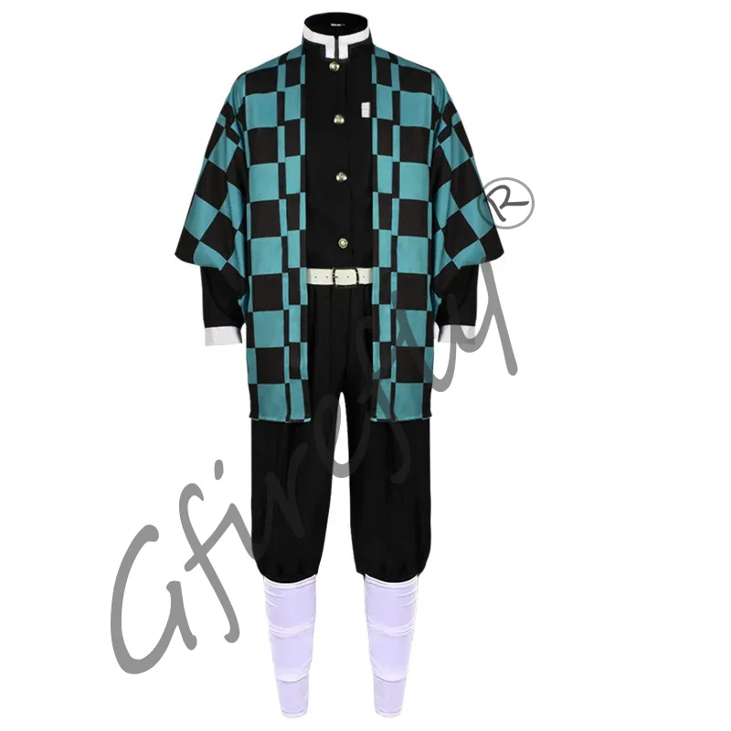 Kamado Tanjirou Cosplay Costum - Anime Cosplay With Mask 评论和价格