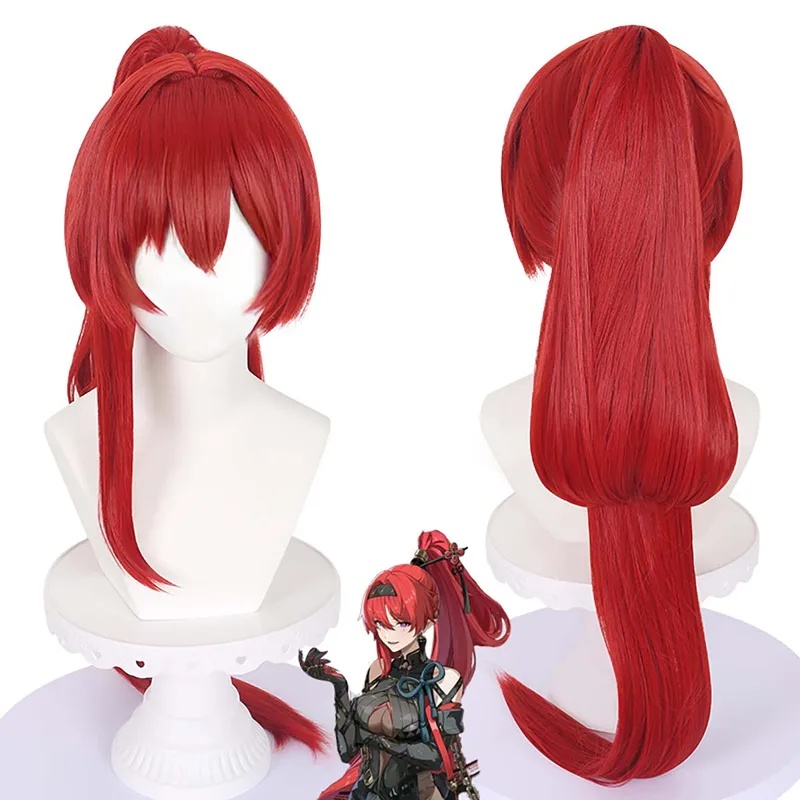 Le Cool Women Game Wuthering W - Anime Cosplay Red Hair 评论和价格