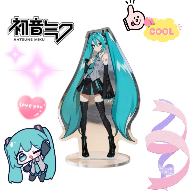 Hatsune Miku 10cm Acrylic Stan - Anime Cosplay Series 评论和价格