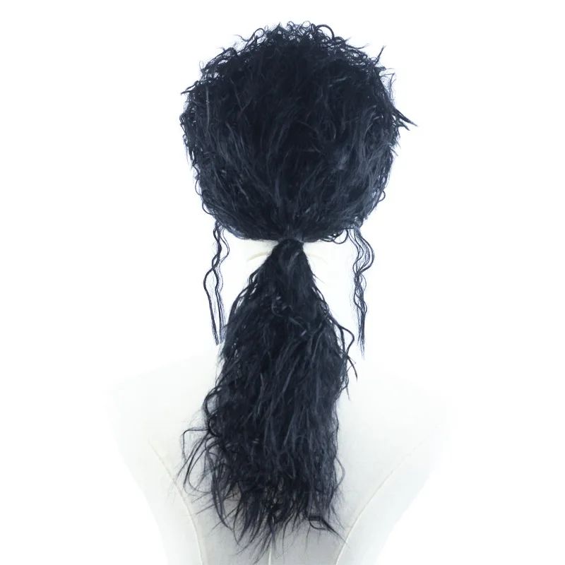 MJ Michael Cosplay Black Wig J - Anime Cosplay Long Black Hair 评论和价格