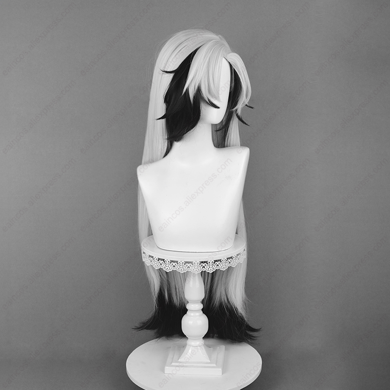 HSR Boothill Cosplay Wig 92cm  - Anime Cosplay Long Black Hair 评论和价格