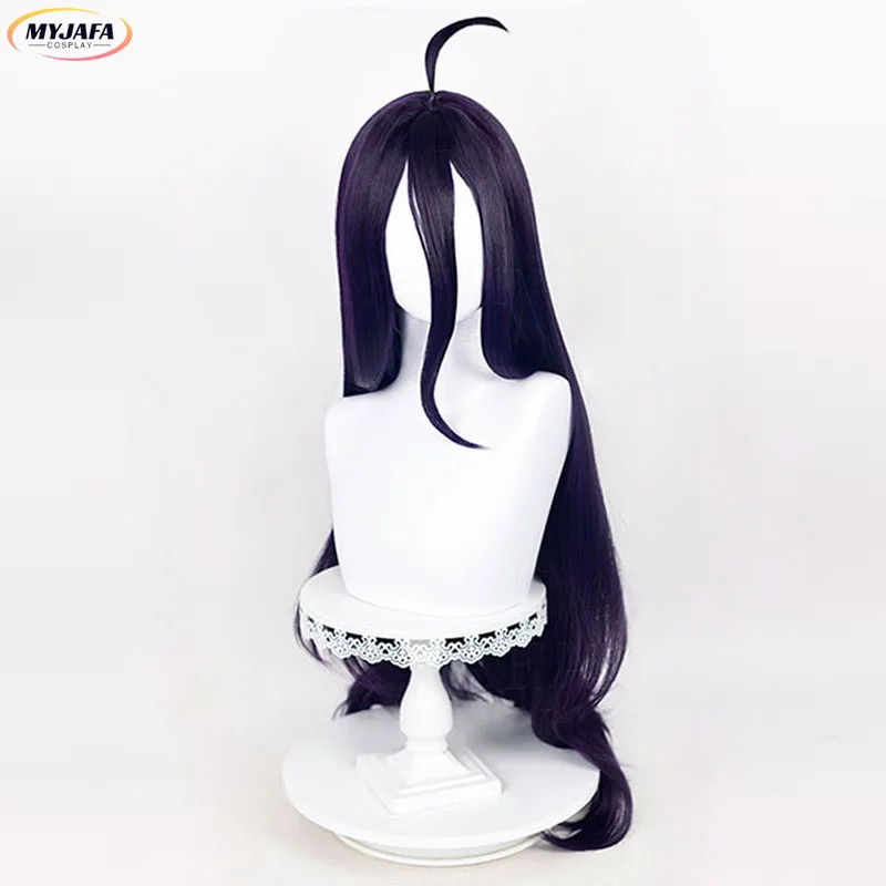 CyAlbedo Cosplay Wig Overlord  - Anime Cosplay Albedo 评论和价格