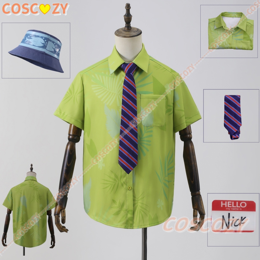 Cartoon Nick Wilde Cosplay Gre - Anime Cosplay Name 评论和价格