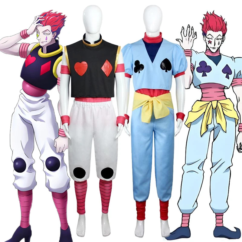 Anime X HUNTER Hisoka Costume  - Hunter X Hunter Uniform 评论和价格
