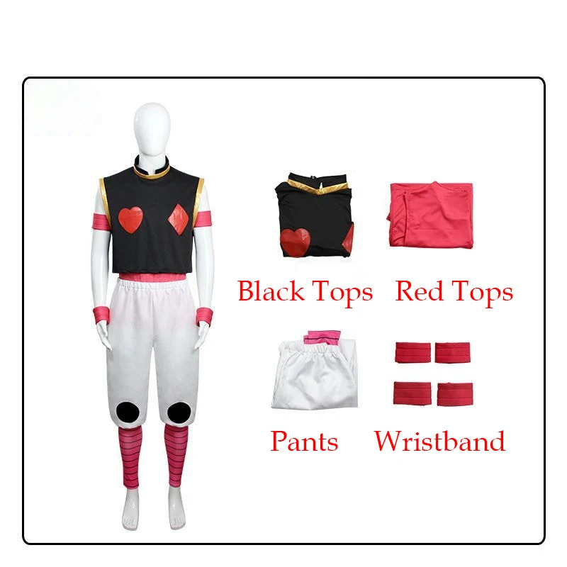 Anime X HUNTER Hisoka Costume  - Hunter X Hunter Uniform 评论和价格