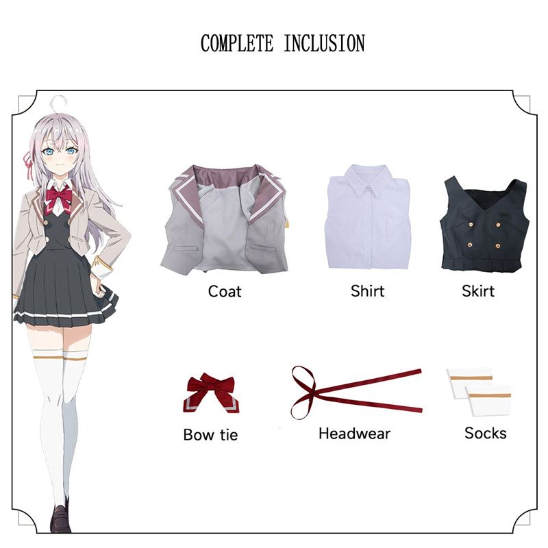 Anime Alya Sometimes Hides Her - Anime Cosplay Alya 评论和价格