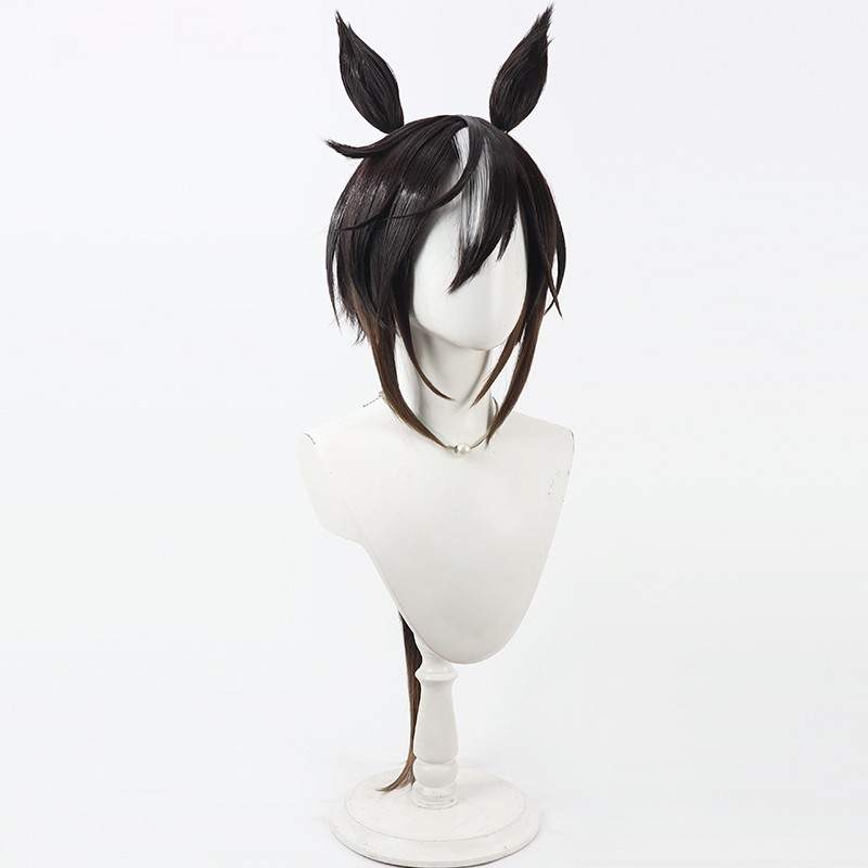 Umamusume Pretty Derby Stay Go - Anime Cosplay Long Black Hair 评论和价格