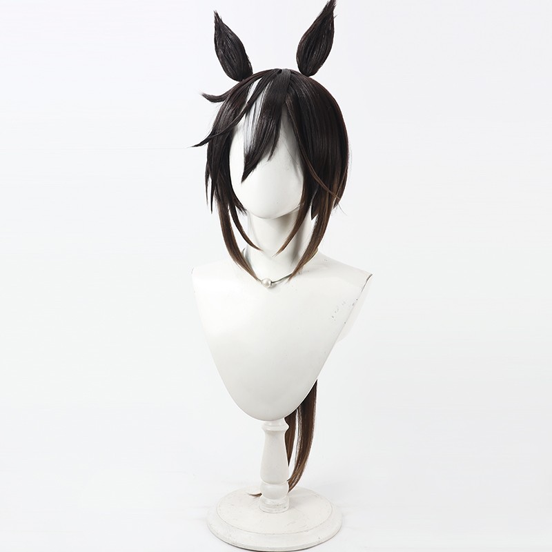 Umamusume Pretty Derby Stay Go - Anime Cosplay Long Black Hair 评论和价格