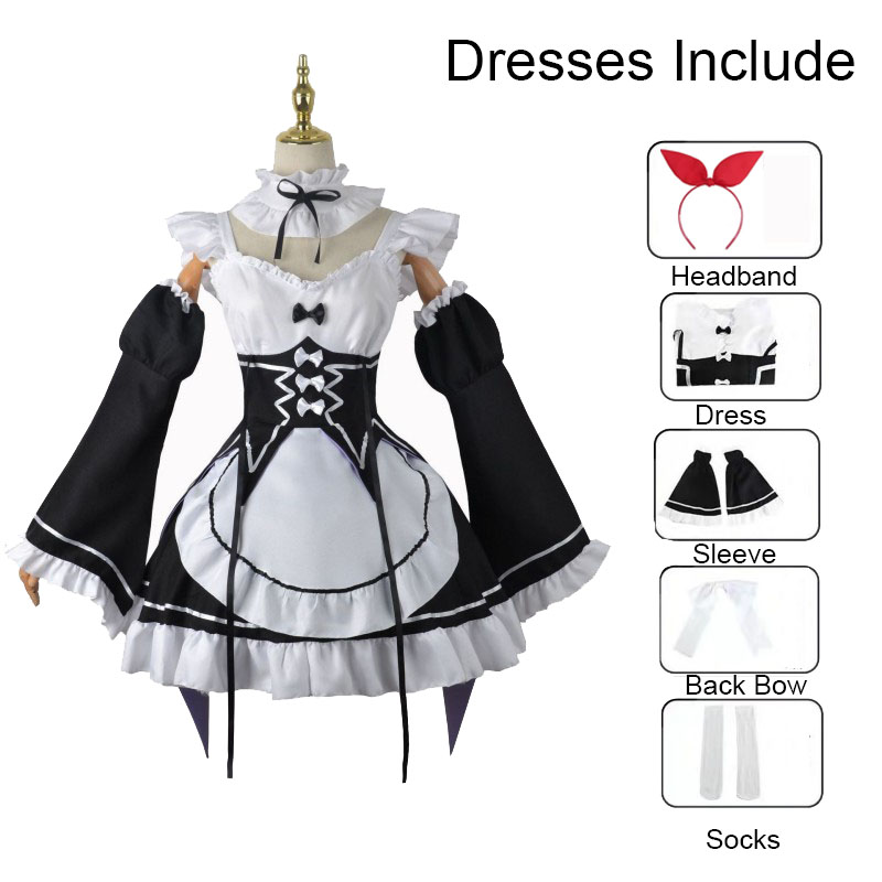 Re:ZERO Costumes Petra Leyte C - Anime Cosplay Re Zero 评论和价格