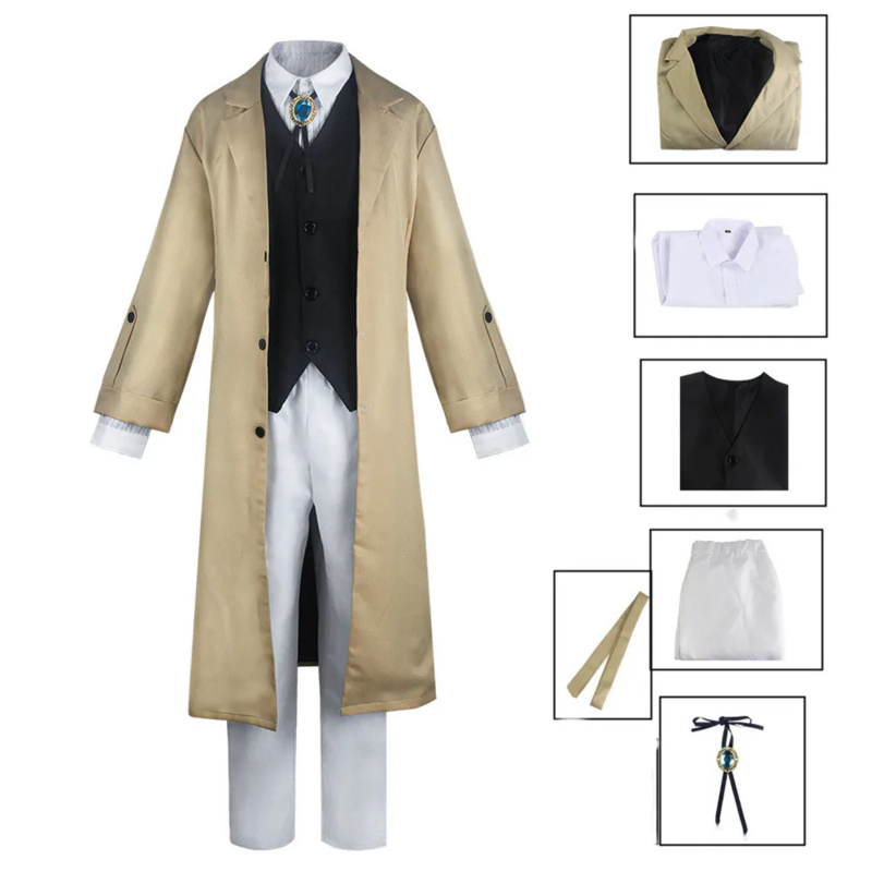 Bungo Stray Dogs Cosplay Dazai - Anime Cosplay Manga 评论和价格