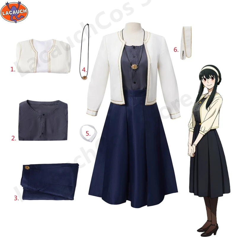 SPY x FAMILY Yor Forger Cospla - Spy Family Outfit 评论和价格