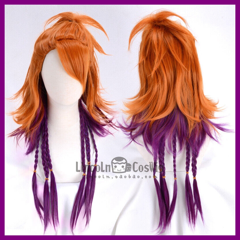 Anime Black Butler joker Cospl - Anime Cosplay Long Black Hair 评论和价格