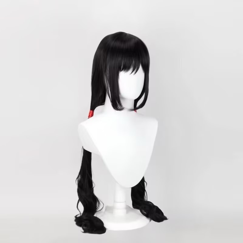 Anime Cos BLOOD-C Saya Kisarag - Anime Cosplay Long Black Hair 评论和价格