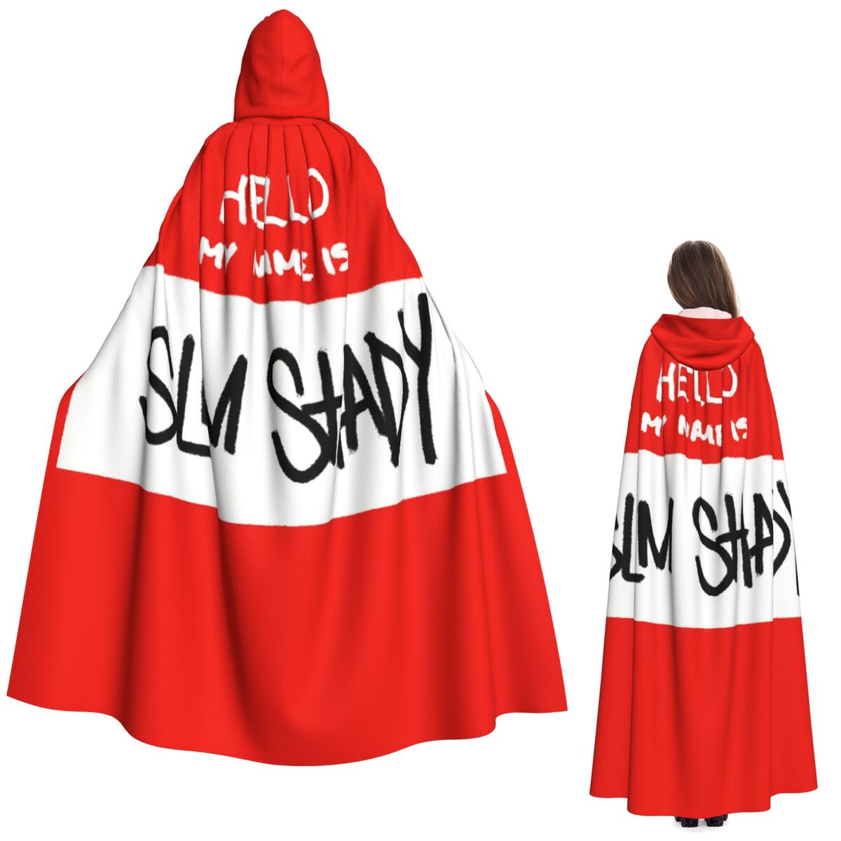 Hello My Name Is Slim Shady Em - Anime Cosplay Name 评论和价格