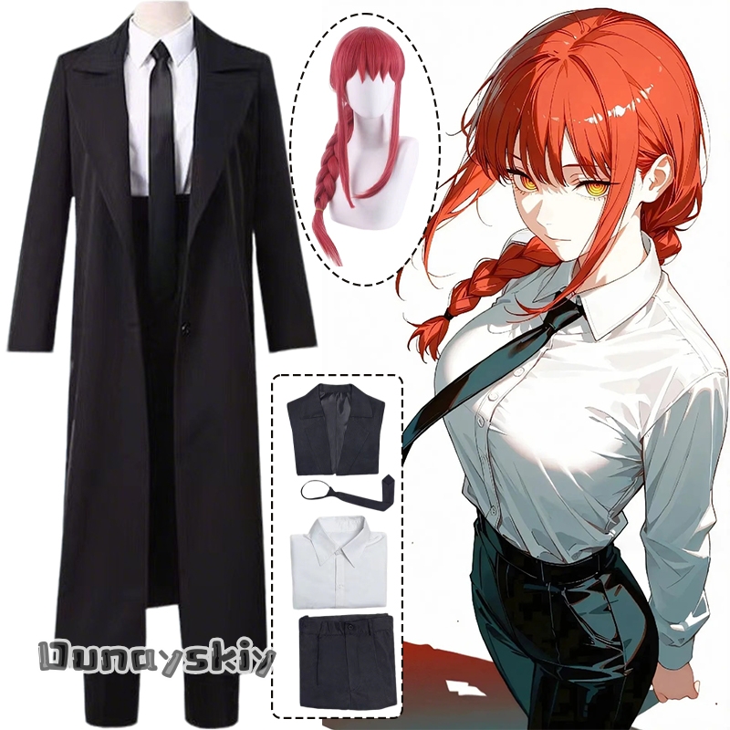 Anime Man Makima Cosplay Costu - Anime Cosplay Chainsaw Man 评论和价格