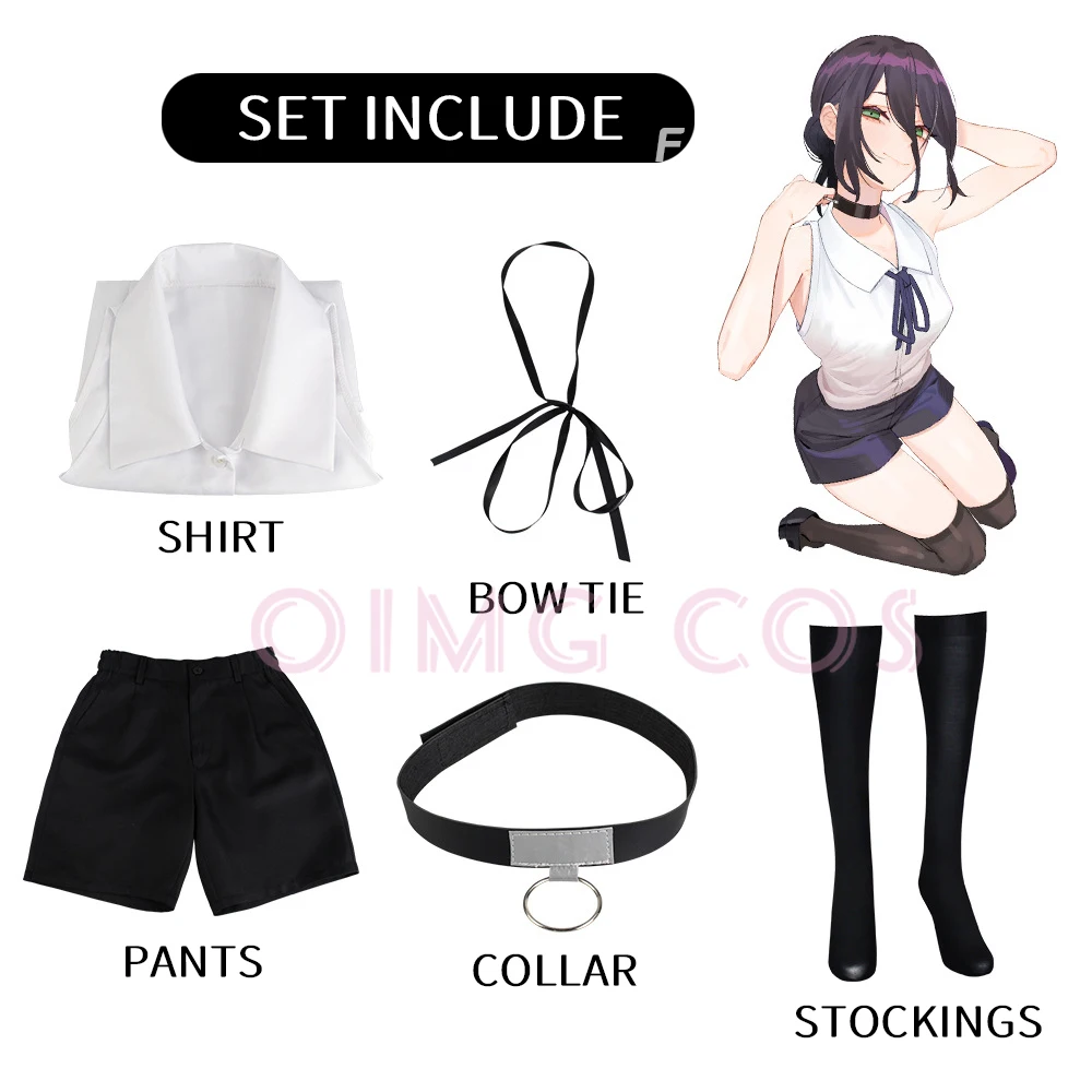 Reze Cosplay Costume Chainsaw  - Anime Cosplay Chainsaw Man 评论和价格