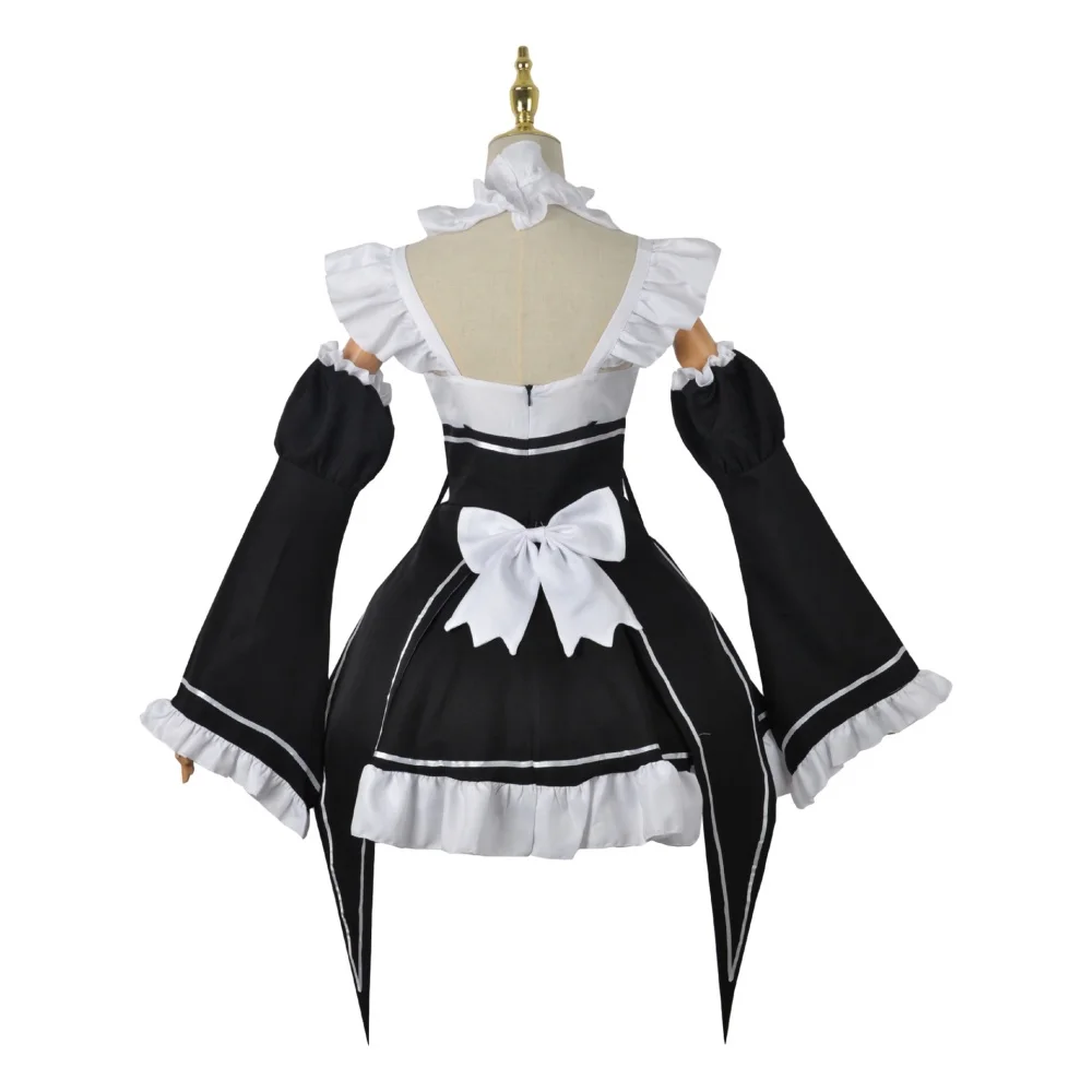 Anime Ram Rem Maid Cosplay Re  - Anime Cosplay Re Zero 评论和价格