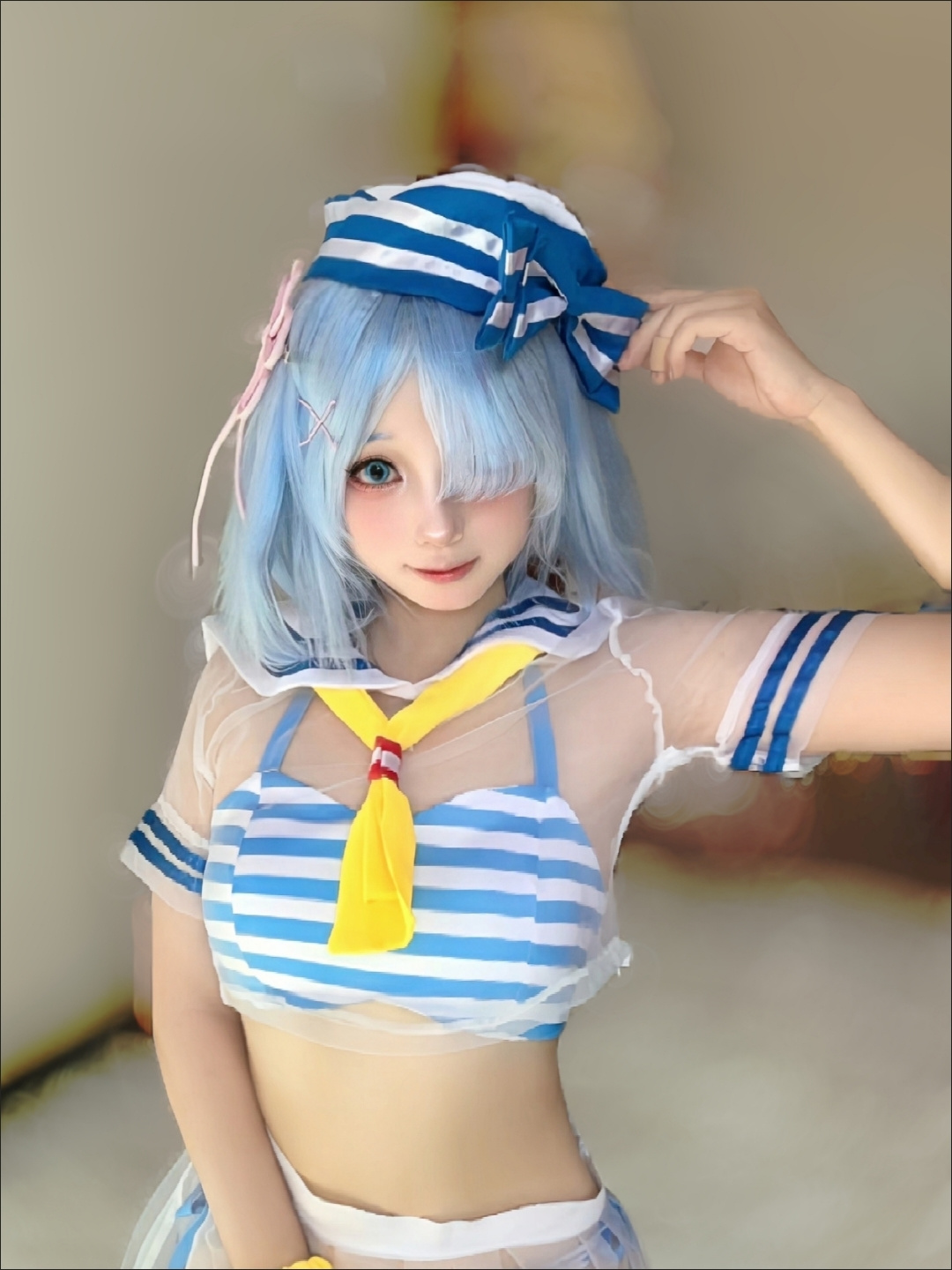 Re:Zero Rem Cosplay Costume -  - Anime Cosplay Re Zero 评论和价格