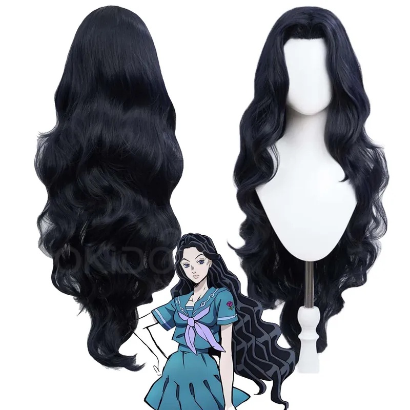Le Cool Women JoJo's Bizarre C - Anime Cosplay Long Black Hair 评论和价格