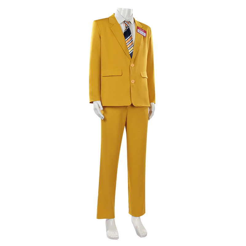 Men Horror Theme Yellow Suit S - Anime Cosplay Name 评论和价格